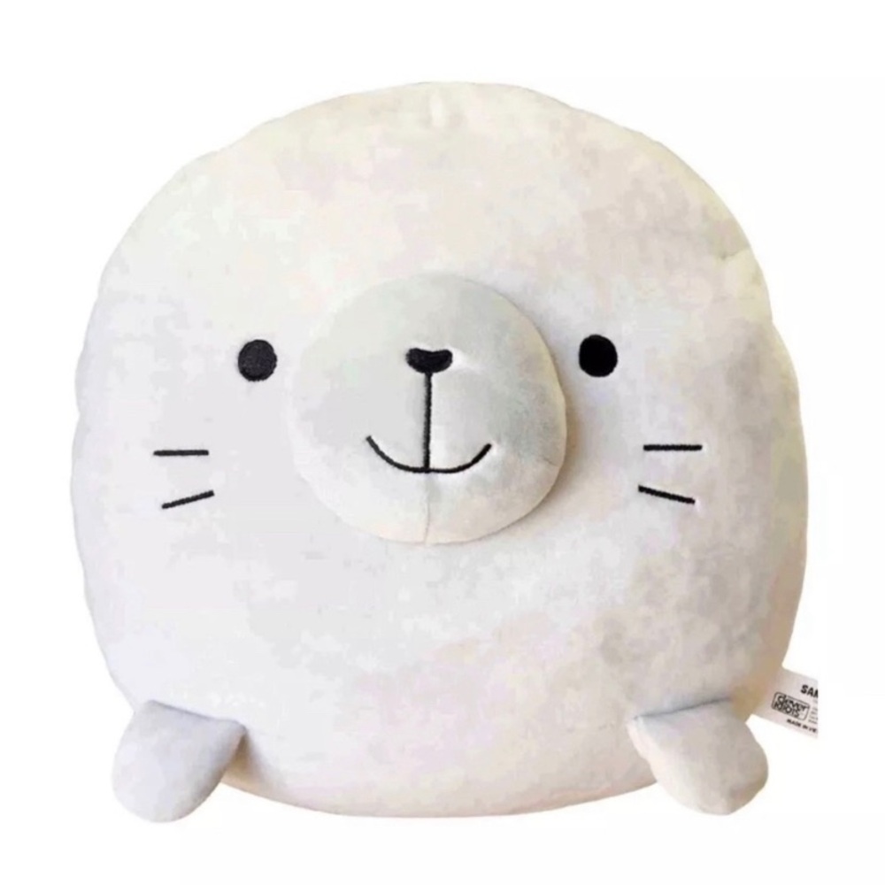 SAMEZU Mochi Squishy 13" Plush Stuffed
Animal Seal